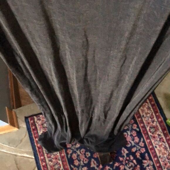 NWT 90s Lucia Lukken Slinky Slip Dress XL, Dark Grey, Sleek Minimalist Elegant - Picture 10 of 12